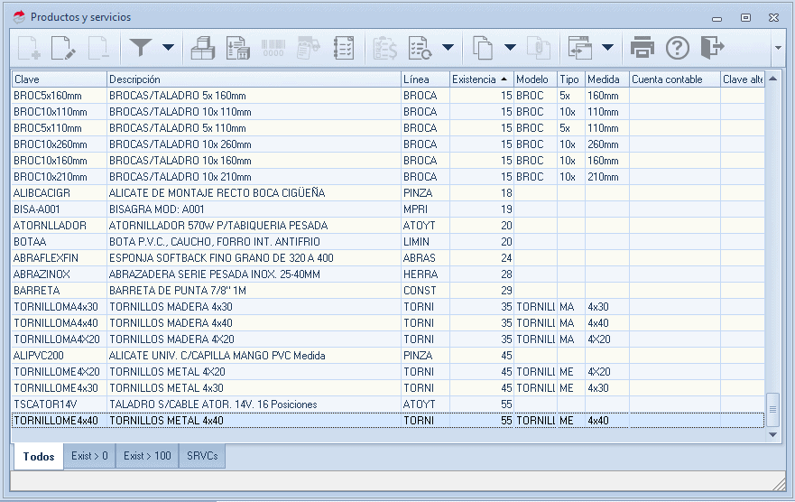 SAE INVENTARIO